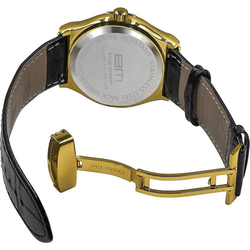 Load image into Gallery viewer, Conspicious Bling Leather Watch | 5110362
