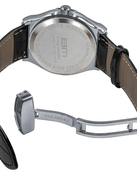 PALATIAL Bling Leather Watch: The Ultimate Expression of Elegance