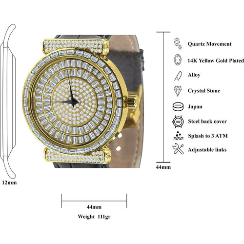 Load image into Gallery viewer, Plaltial Bling Leather Watch | 5110352
