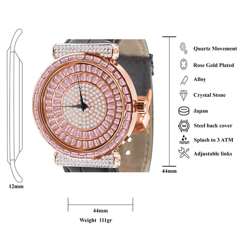Load image into Gallery viewer, Plaltial Bling Leather Watch | 51103533
