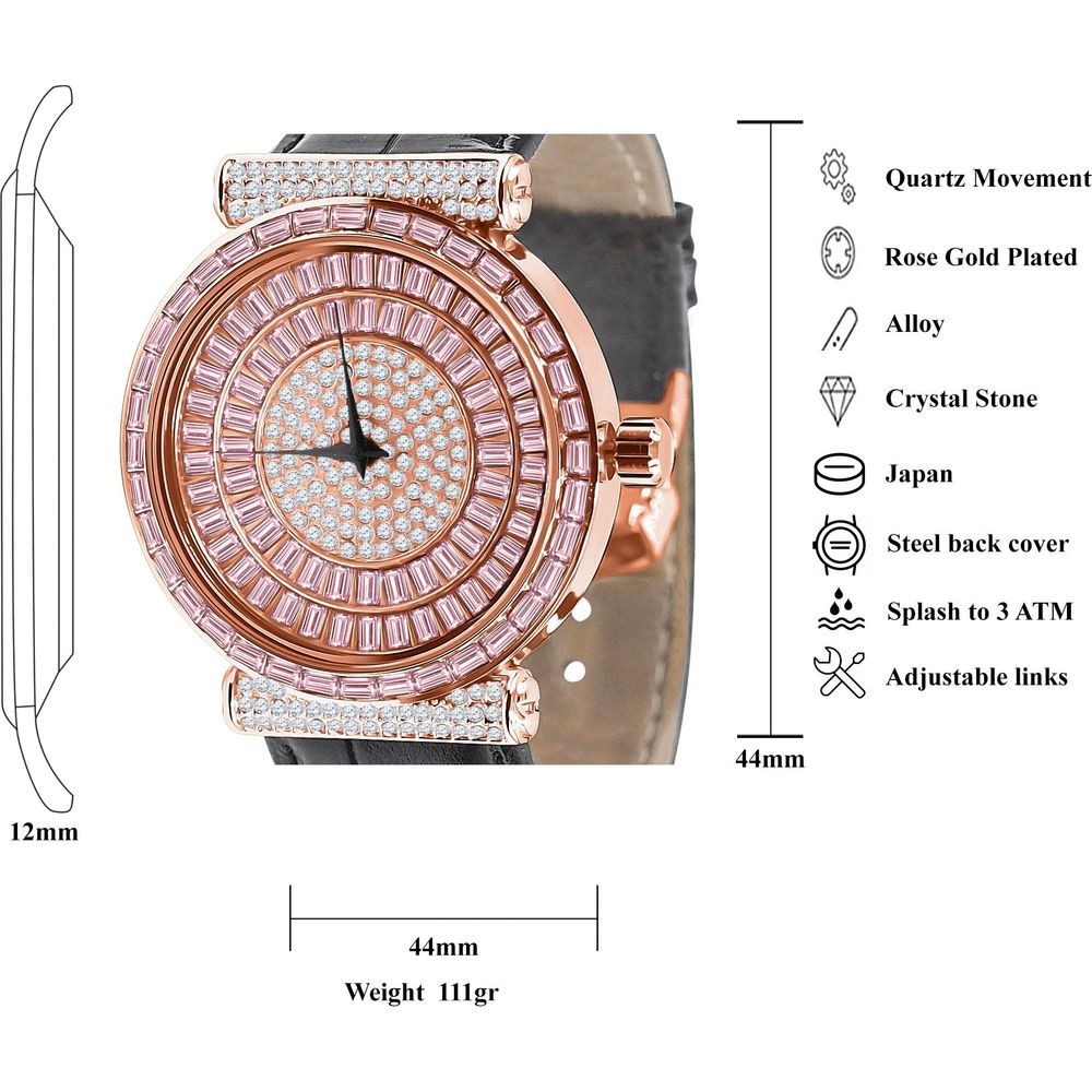 Plaltial Bling Leather Watch | 51103533