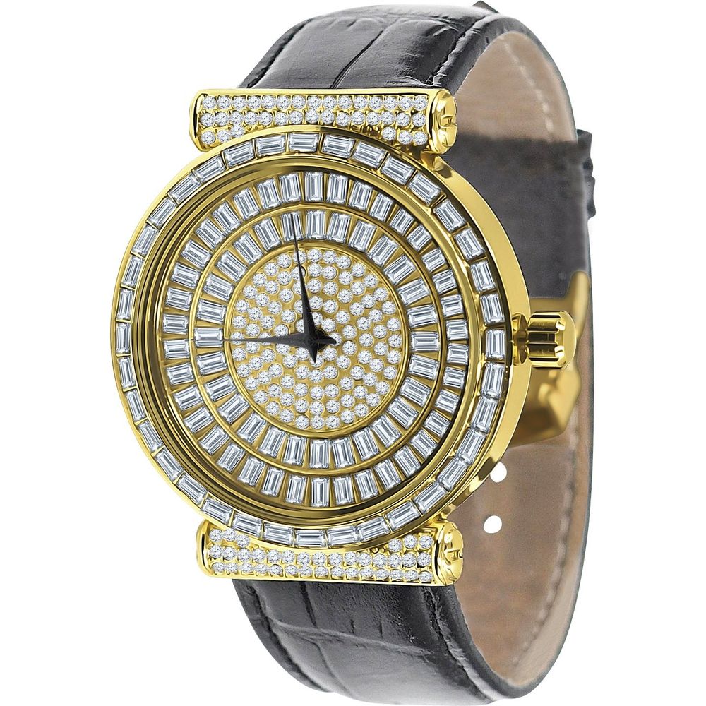 Plaltial Bling Leather Watch | 5110352