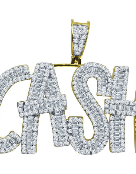 Boodle Silver Pendant - Luxurious CZ Encrusted Statement Piece