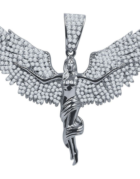 Bling Master Jewelry Flit Silver Pendant - Luxe Elegance for Fearless Fashion