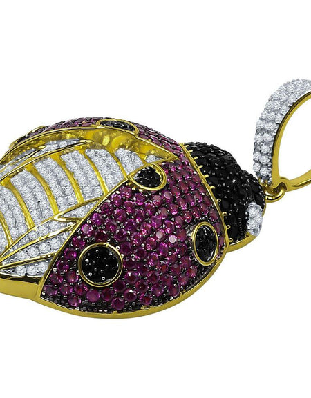 Polychromatic Silver Pendant - Unveil Your Inner Elegance with this Designer Piece