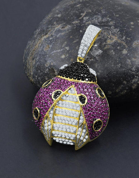 Polychromatic Silver Pendant - Unveil Your Inner Elegance with this Designer Piece