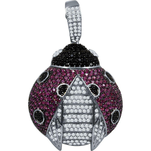 Load image into Gallery viewer, POLYCHROMATIC Silver Pendant - Radiant Elegance
