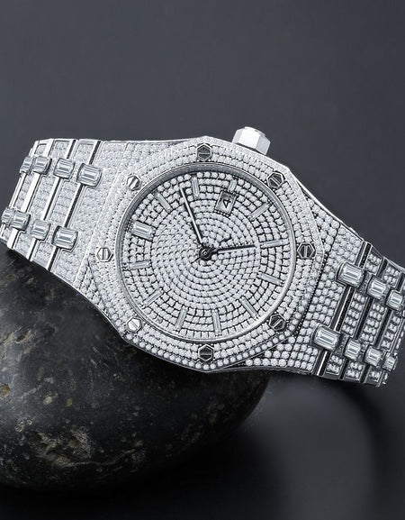 MAVERICK STEEL WATCH - Luxury Bling Redefined