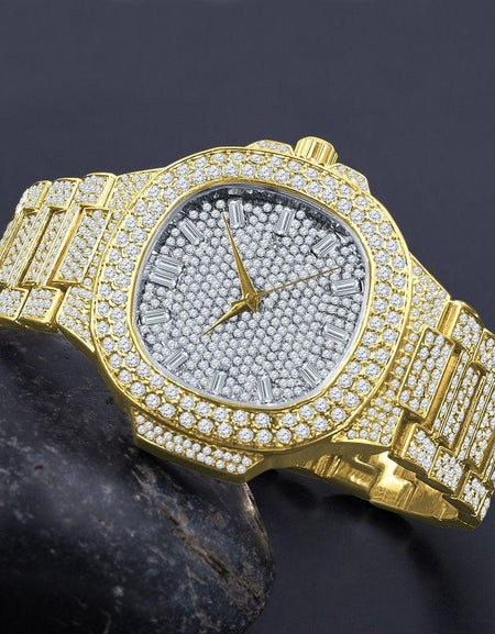 ROCK Hip Hop Metal Watch - A Luxurious Statement Piece