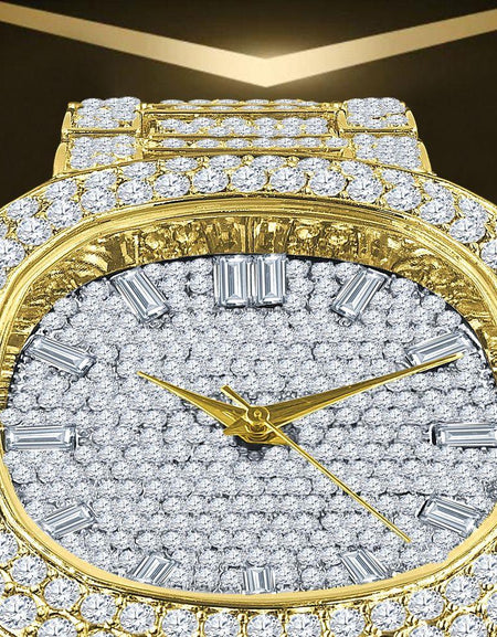 ROCK Hip Hop Metal Watch - A Luxurious Statement Piece