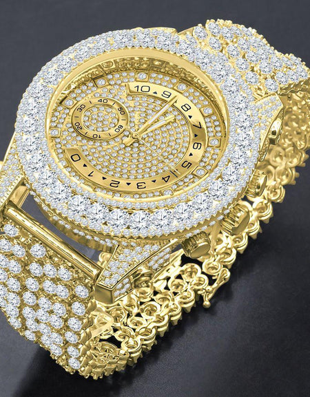 RADIEUX ICED OUT WATCH - A Statement of Elegance and Opulence