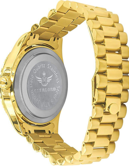 Bliss Master Cosmic Steel CZ Watch - A Symphony of Elegance