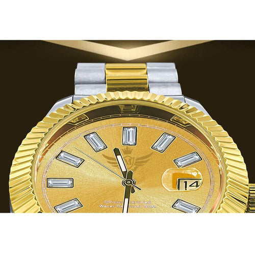 Load image into Gallery viewer, COSMIC STEEL CZ WATCH | 5628642
