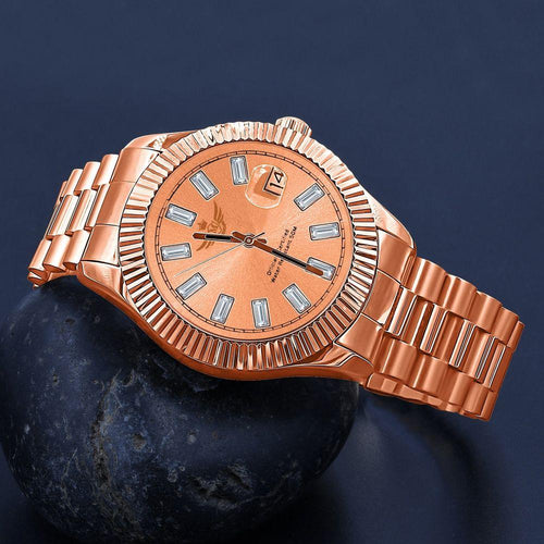 Load image into Gallery viewer, COSMIC STEEL AUTOMATIC METAL WATCH | 562865
