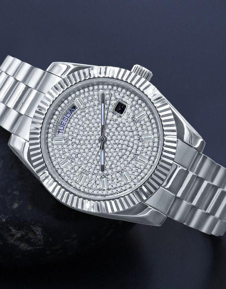 ARISTOCRATIC Hip Hop Metal Watch – A Masterpiece of Timeless Elegance