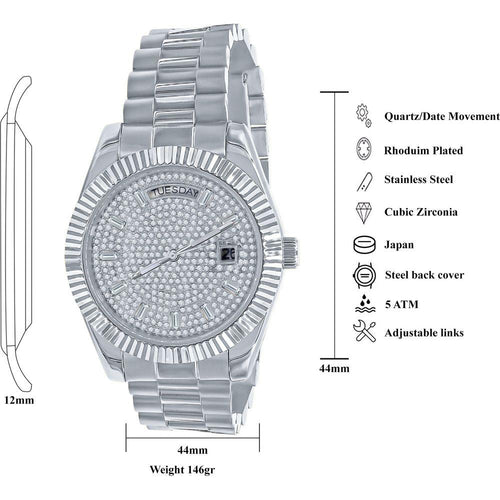 Load image into Gallery viewer, ARISTOCRATIC HIP HOP METAL WATCH | 562851
