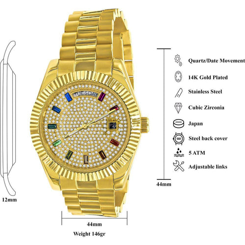 Load image into Gallery viewer, ARISTOCRATIC HIP HOP METAL WATCH | 5628569
