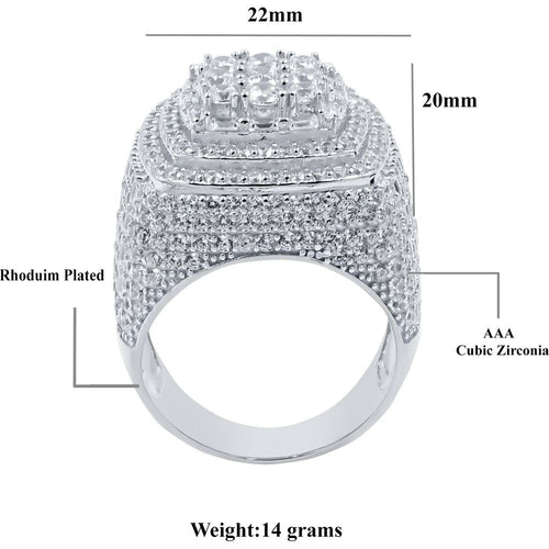 Load image into Gallery viewer, MYSTIQUE SILVER RING I 9216271
