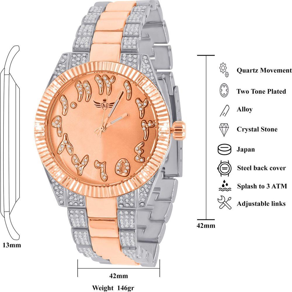 LAMBENCY Watch Set - A Timeless Elegance in Bling Fashion