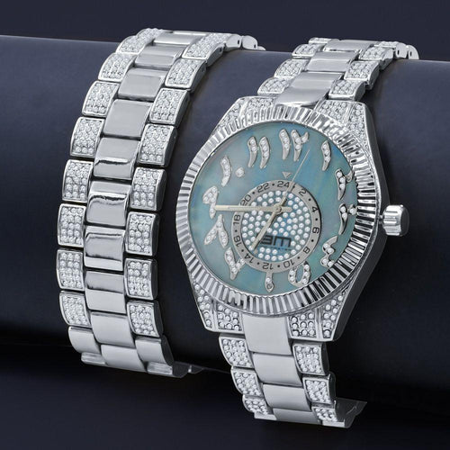 Load image into Gallery viewer, MOONBEAM WATCH SET - Elegance Redefined
