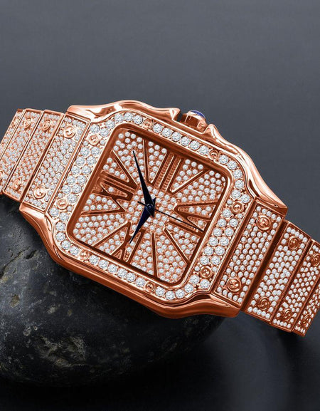 PRODIGIOUS Hip Hop Metal Watch - A Symphony of Elegance and Precision