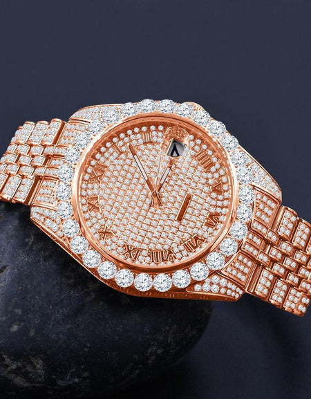 METEORITE Steel Watch - The Epitome of Luxury