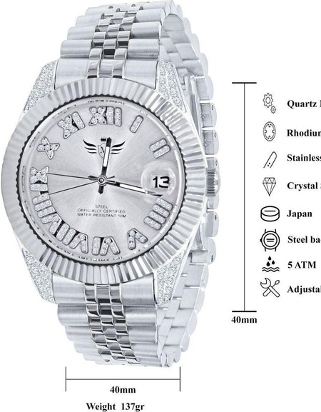 EARL Steel Watch – The Epitome of Luxury and Elegance