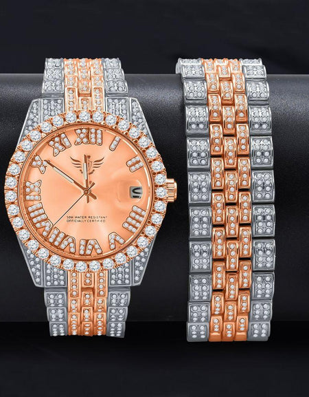 Congenial Watch Set I 5306418 - Luxurious Bling Fashion Accessory