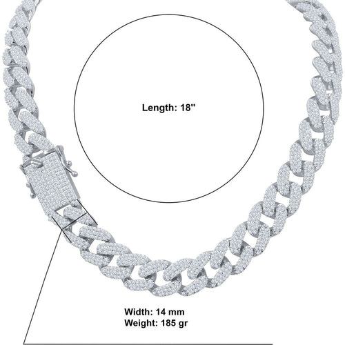 Load image into Gallery viewer, LUISANTE 14MM BLING CHAIN I 962901
