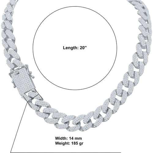 Load image into Gallery viewer, LUISANTE 14MM BLING CHAIN I 962901
