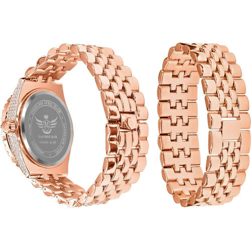 Load image into Gallery viewer, PURPUREUS 5-LINK ICED OUT WATCH &amp; BRACELET SET I 530705
