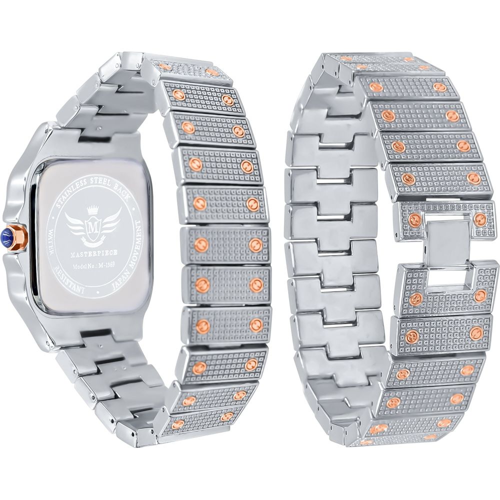 PRODIGIOUS STAINLESS STEEL CRYSTAL WATCH SET | 5307418