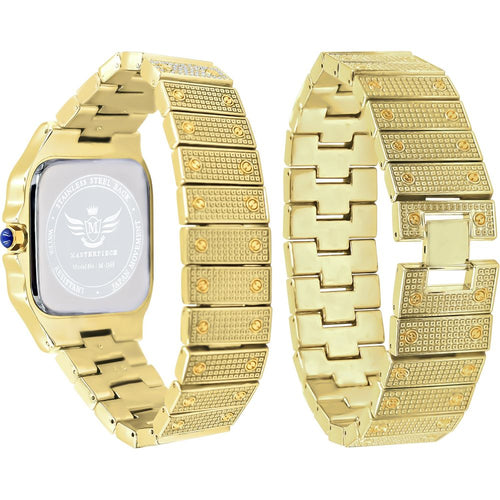 Load image into Gallery viewer, PRODIGIOUS STAINLESS STEEL CRYSTAL WATCH SET | 530742
