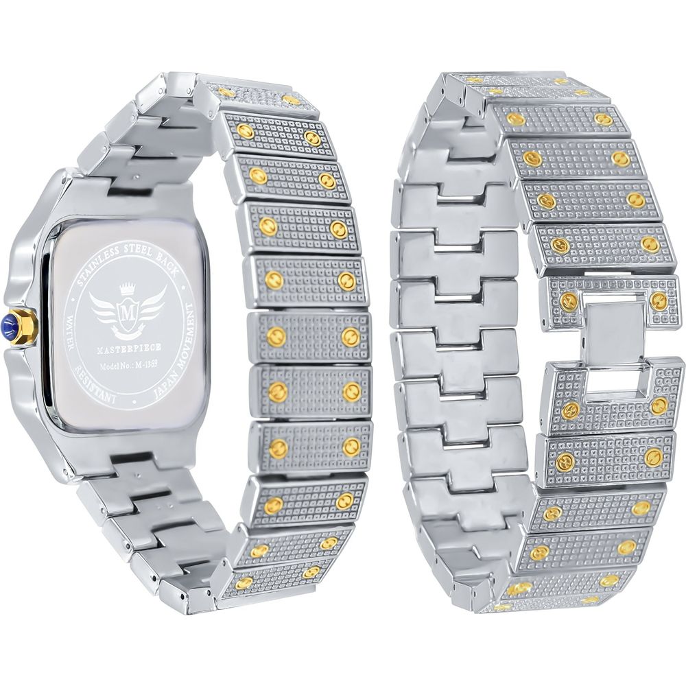 PRODIGIOUS STAINLESS STEEL CRYSTAL WATCH SET | 5307442