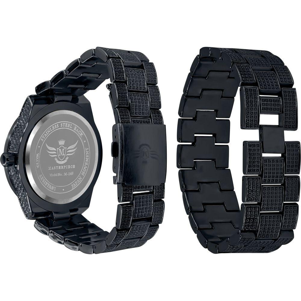 OYSTER Crystal Stones Watch Set - A Luxurious Statement Piece