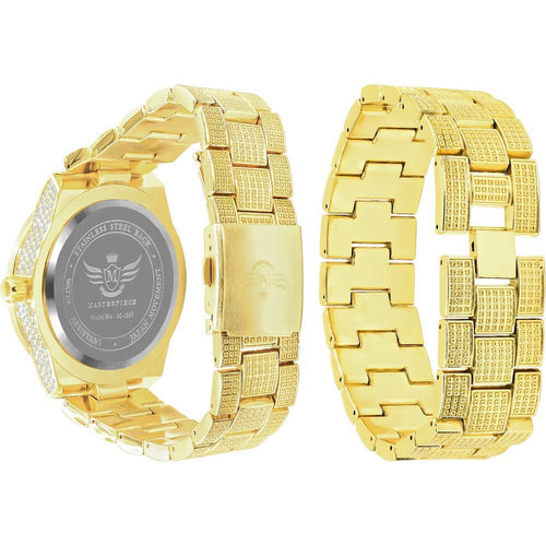 Load image into Gallery viewer, OYSTER CRYSTAL STONES WATCH SET | 530758
