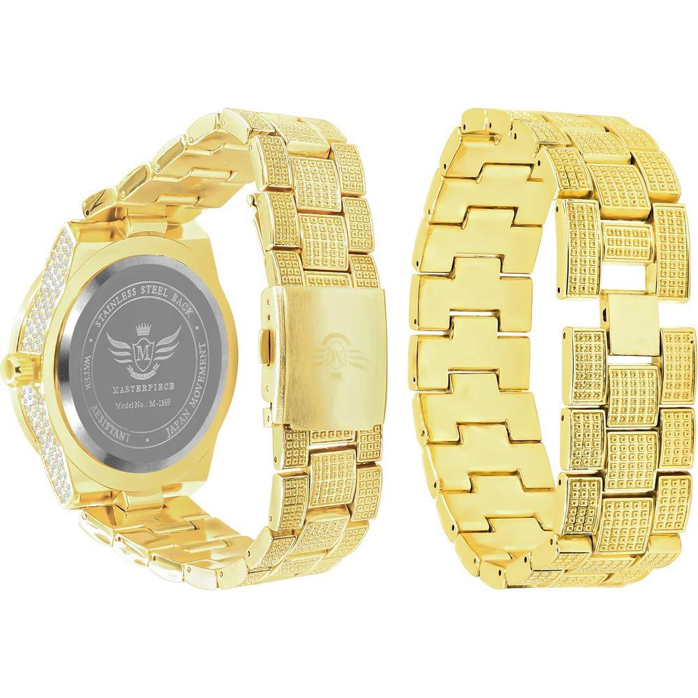 OYSTER CRYSTAL STONES WATCH SET | 530758