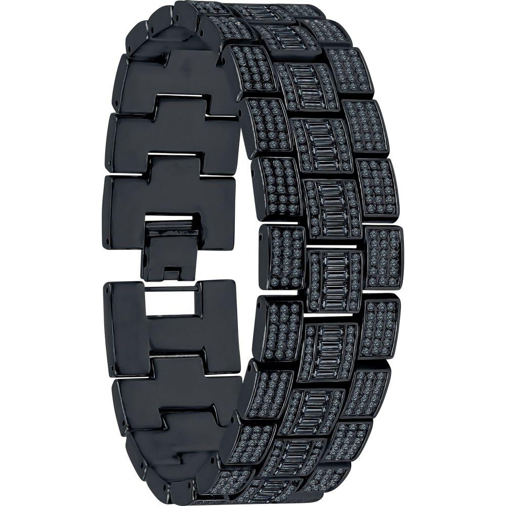 OYSTER Crystal Stones Watch Set - A Luxurious Statement Piece