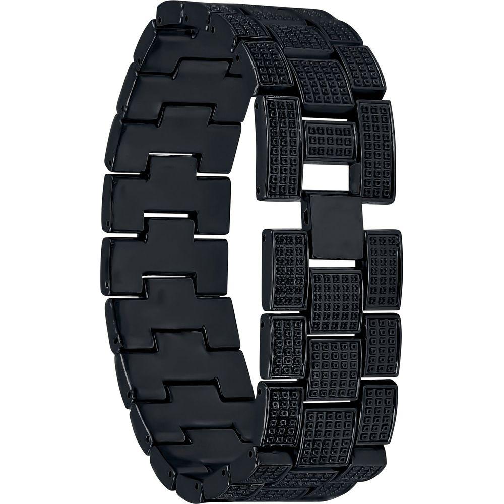 OYSTER Crystal Stones Watch Set - A Luxurious Statement Piece