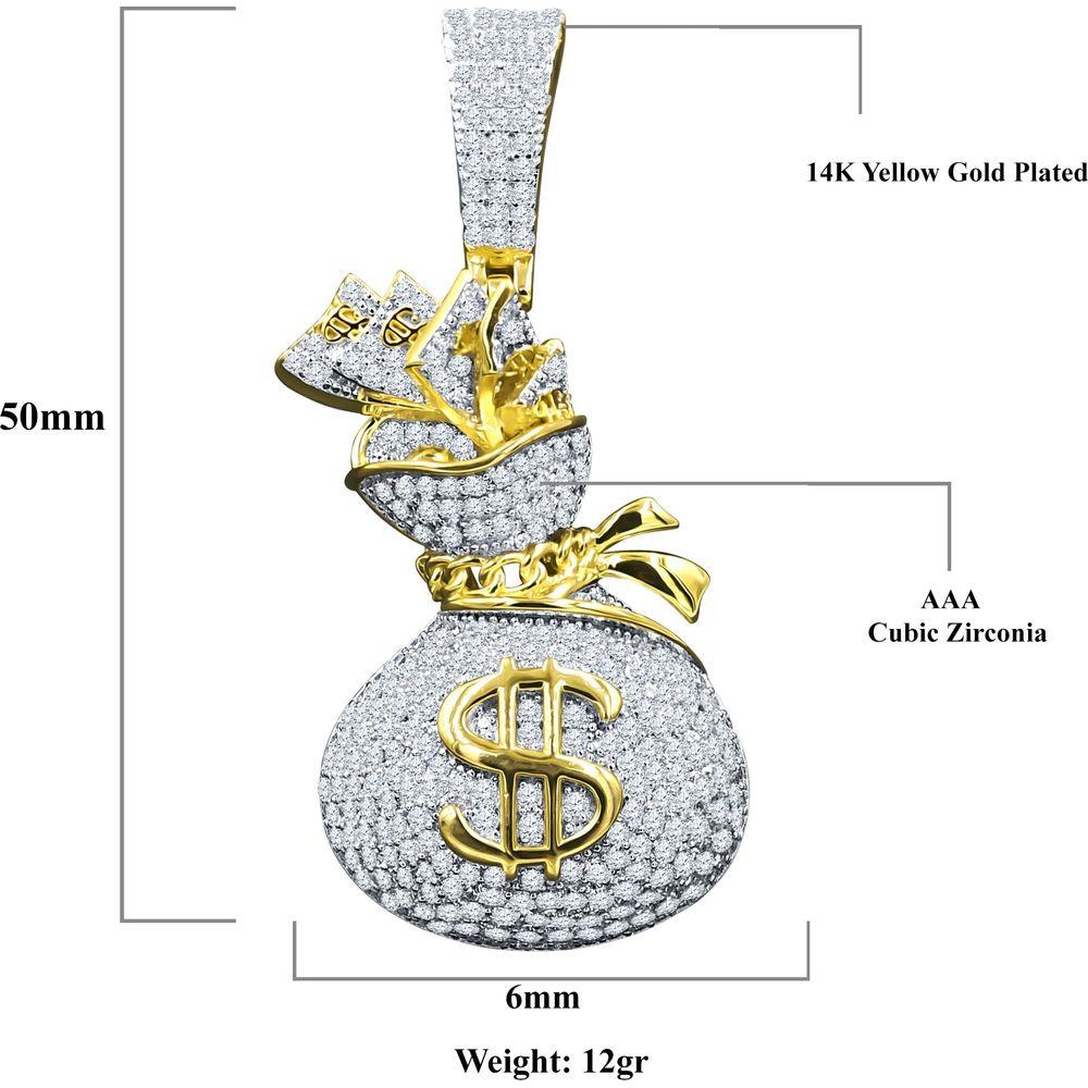 ORIRI Sterling Silver Dollar Pendant - A Touch of Elegance