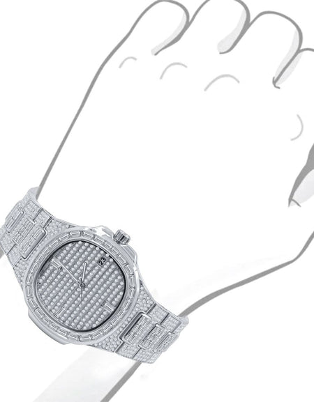 ATTITUDE Hip Hop Metal Watch