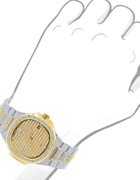 ATTITUDE Hip Hop Metal Watch: A Statement of Luxury and Style