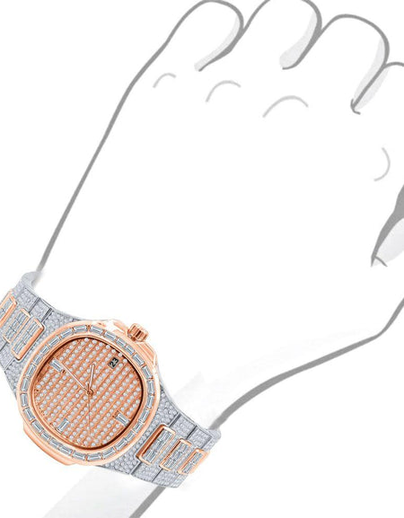 ATTITUDE Hip Hop Metal Watch - A Masterpiece of Elegance