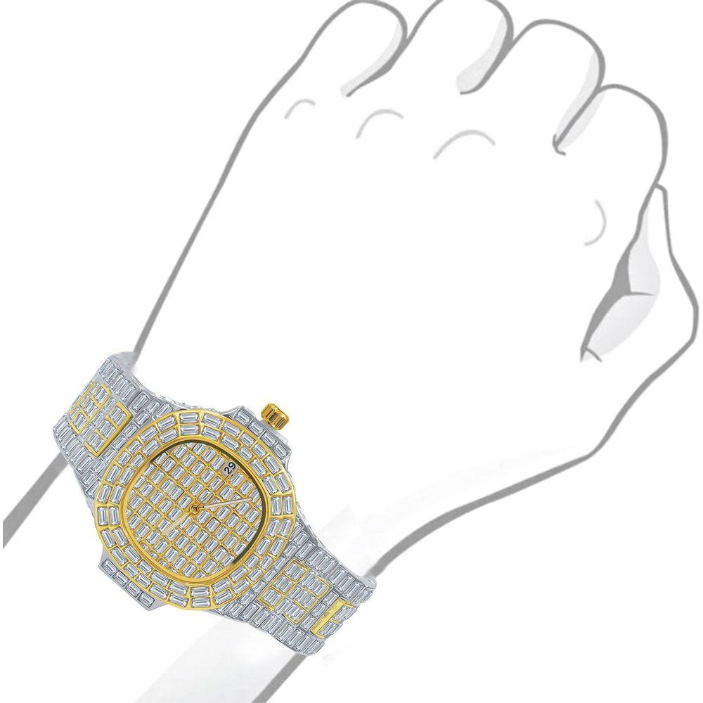 PULSAR Hip Hop Metal Watch - Luxurious Bling Timepiece