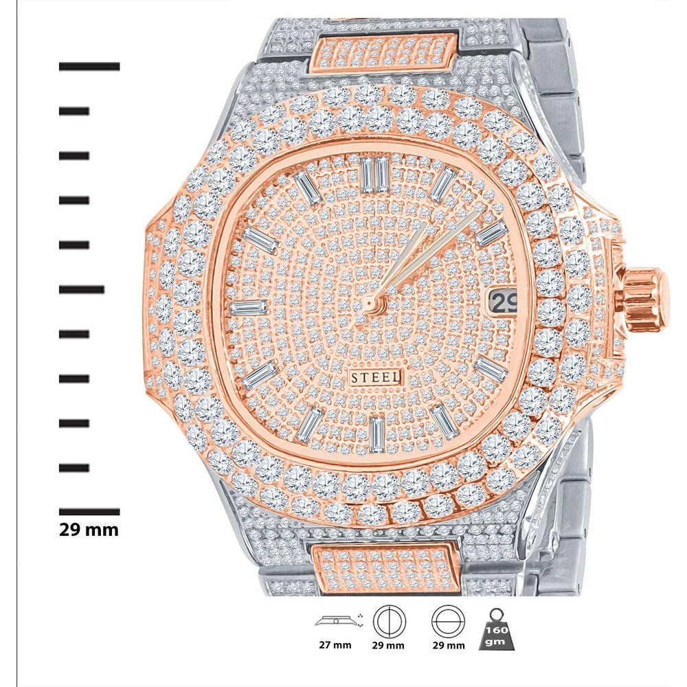 LORD Steel Crystal Watch: A Timeless Bling Accessory