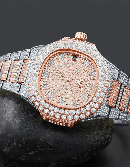 LORD Steel Crystal Watch: A Timeless Bling Accessory