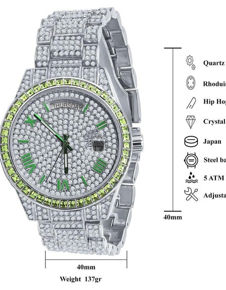 CRANT Bling Watch Crystal I 5631328 - A Dazzling Statement Piece