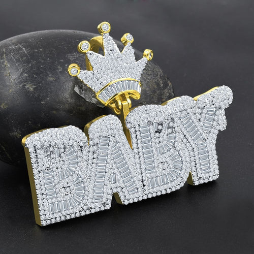 Load image into Gallery viewer, QUERIDA HIP HOP CRYSTAL PENDANT I 915702
