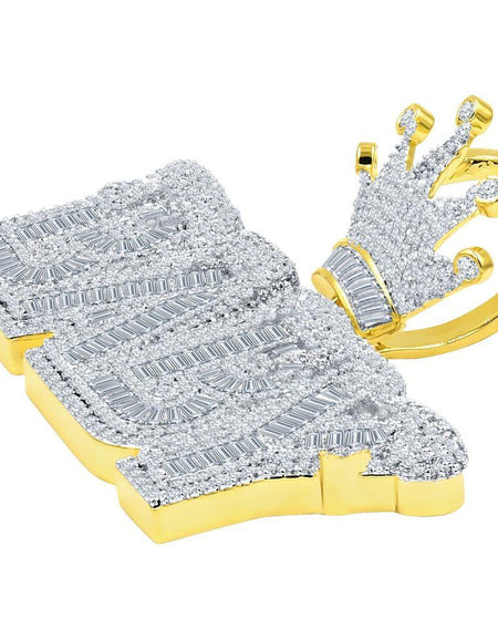 QUERIDA Hip Hop Crystal Pendant