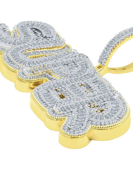 STEIL Hip Hop Crystal Pendant: A Statement Piece in Designer Iced Bling